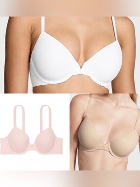 3 x Victoria’s Secret LOVE CLOUD
Smooth Lightly Lined Full-Coverage Bra